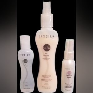Biosilk Therapy Lot of 3 Miracle Leave-in Conditioner Thermal Shield
